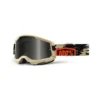 100% Strata 2 Sand Goggles Kombat / Smoke Lens