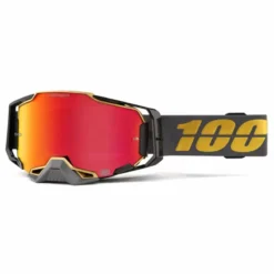 100% Armega Goggles Falcon 5 / HiPER Red Mirror Lens