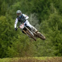 100% Armega Oversized Deep Red Clear Lens Motocross Goggles -UFO Shop 50721 101 02 04 jpg