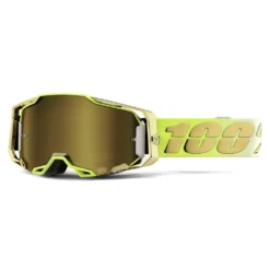 100% Armega Goggle Feelgood / True Gold Mirror Lens