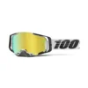 100% Armega Goggle Atmos / Mirror Gold Lens