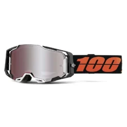 100% Armega Goggle Blacktail / HiPER Mirror Silver Lens