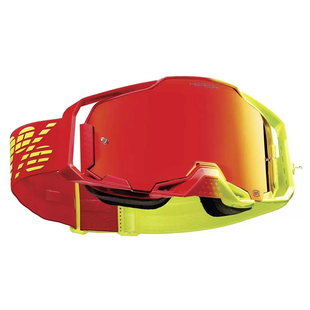 100% Armega Goggle Solaris HiPER Mirror Red Lens 2 100% Armega Goggle Solaris HiPER Mirror Red Lens - Image 2
