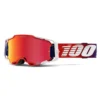 100% Armega Goggle Factory / HiPER Red Lens