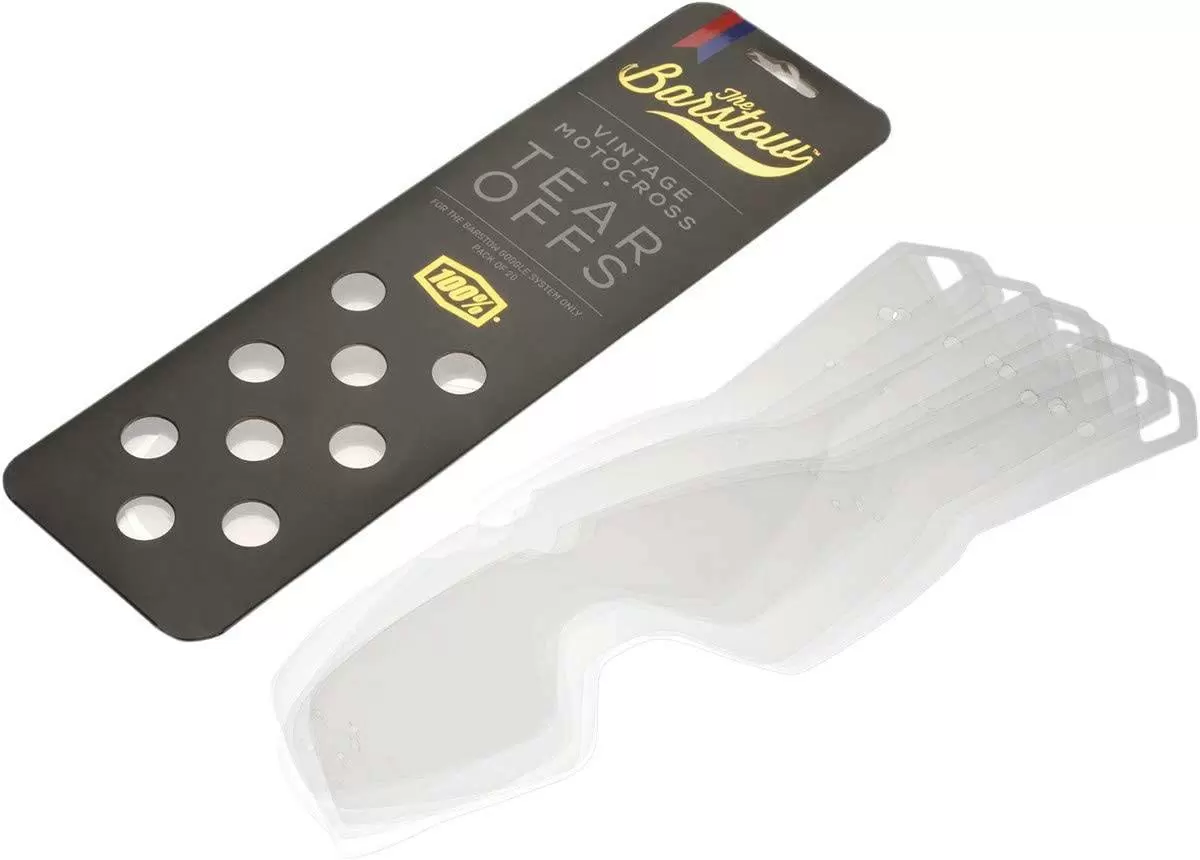 100% Barstow Standard Tear-Offs - 20 Pack 2 100% Barstow Standard Tear-Offs - 20 Pack - Image 2