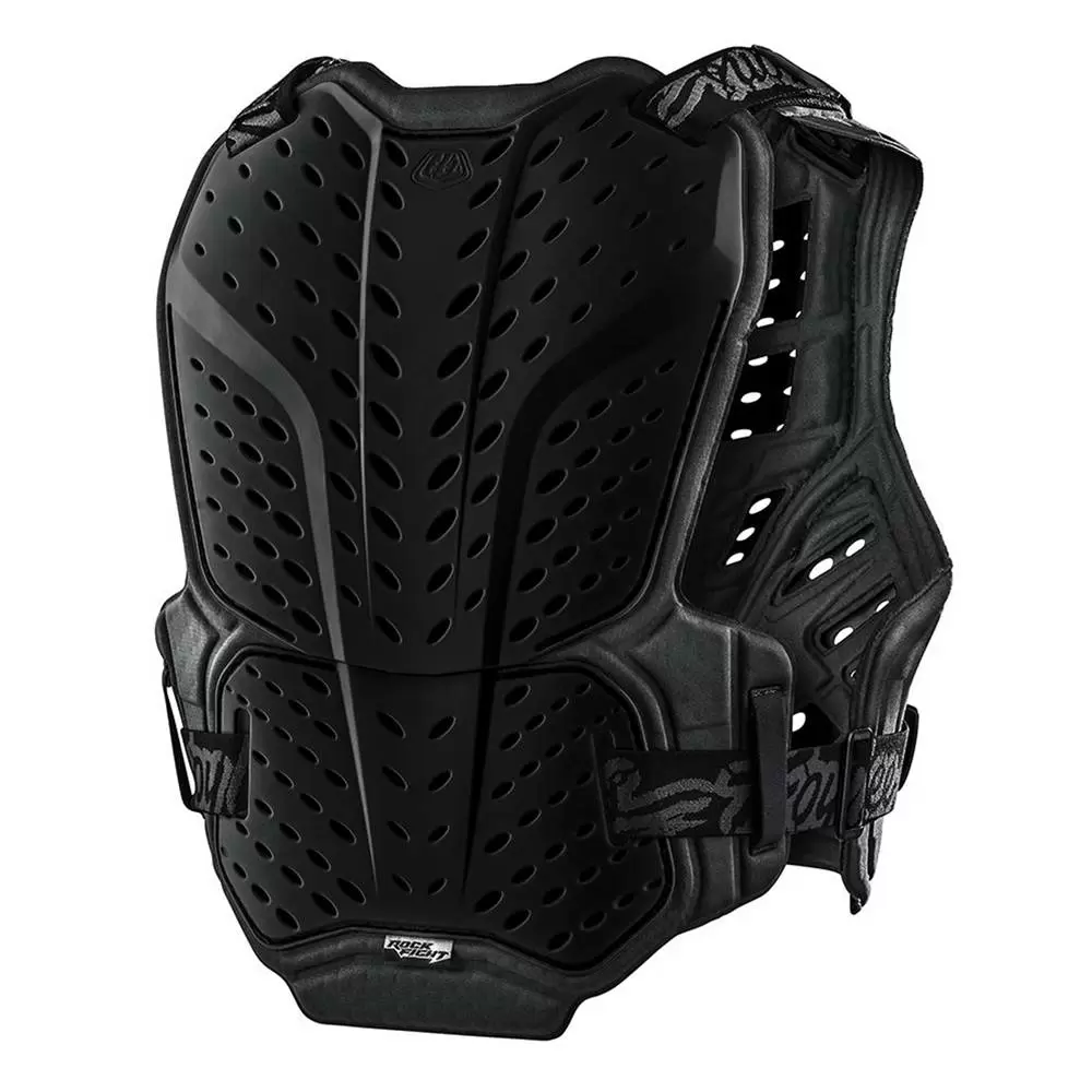 Troy Lee Designs Troy Lee Kids Rockfight Chest Protector - Black 2 Troy Lee Designs Troy Lee Kids Rockfight Chest Protector - Black - Image 2