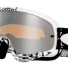 Oakley O Frame Tagline White Black Iridium Motocross Goggles