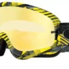 Oakley O Frame Digi Yellow 24K Iridium Motocross Goggles