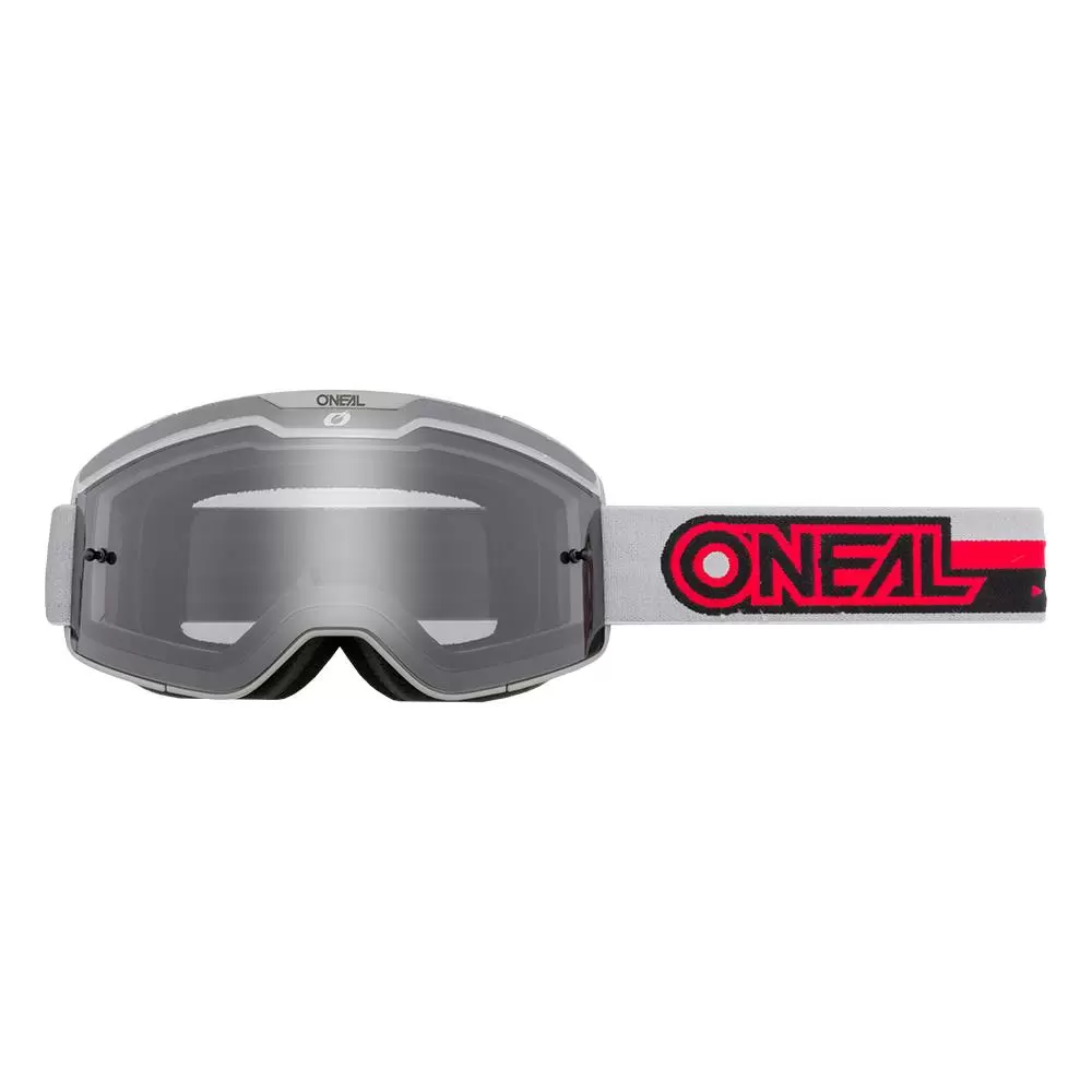 ONeal B-20 Proxy Grey Red Grey Lens Motocross Goggles 1 ONeal B-20 Proxy Grey Red Grey Lens Motocross Goggles