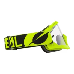 ONeal B-10 Twoface Black Neon Yellow Clear Lens Motocross Goggles -UFO Shop 6024 515 03 1 jpg