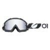 ONeal B-10 Twoface Black Silver Mirror Lens Motocross Goggles
