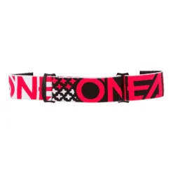 ONeal B-30 Bold Black Red Radium Red Lens Motocross Goggles -UFO Shop 6027 101 03 1 jpg