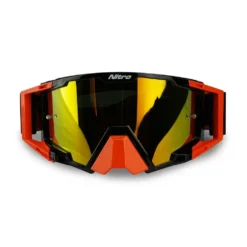 Nitro NV-100 Orange Gold Mirror Lens Motocross Goggle -UFO Shop 8210203 03 jpg