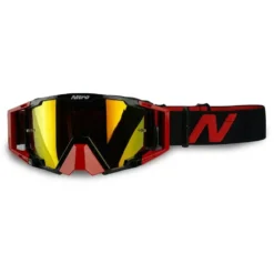 Nitro NV-100 Red Gold Mirror Lens Motocross Goggle -UFO Shop 8210204 02 jpg