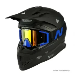 Nitro NV-100 Blue Gold Mirror Lens Motocross Goggle -UFO Shop 8210205 04 jpg