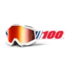 100% Accuri Goggle AF066 / Red Mirror Lens