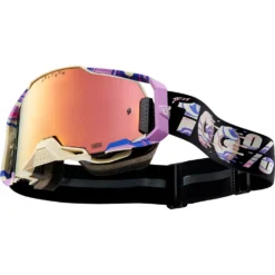 100% Armega Jett Lawrence LE Donut 2 PK Mirror Lens Goggles -UFO Shop armega donut goggles pack 01 jpg