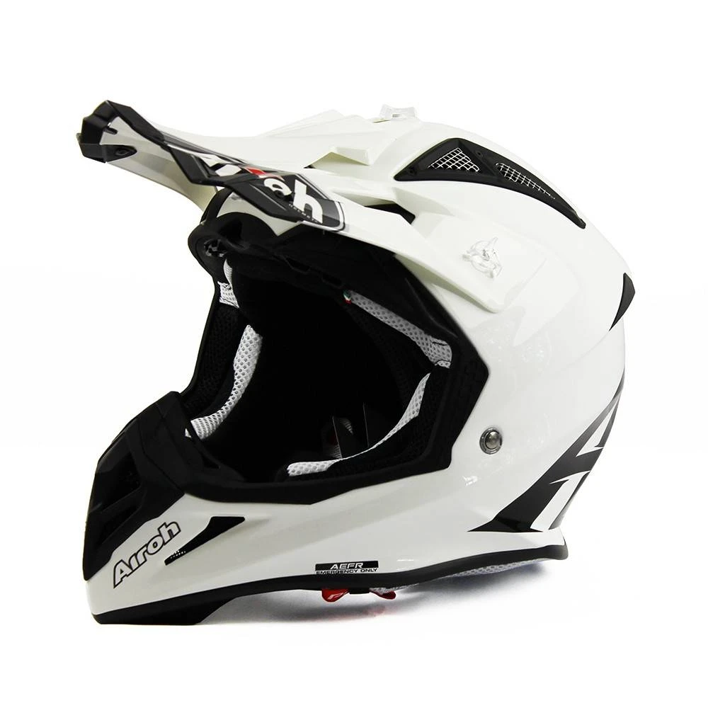 Airoh Aviator Ace - Gloss White 3 Airoh Aviator Ace - Gloss White - Image 3