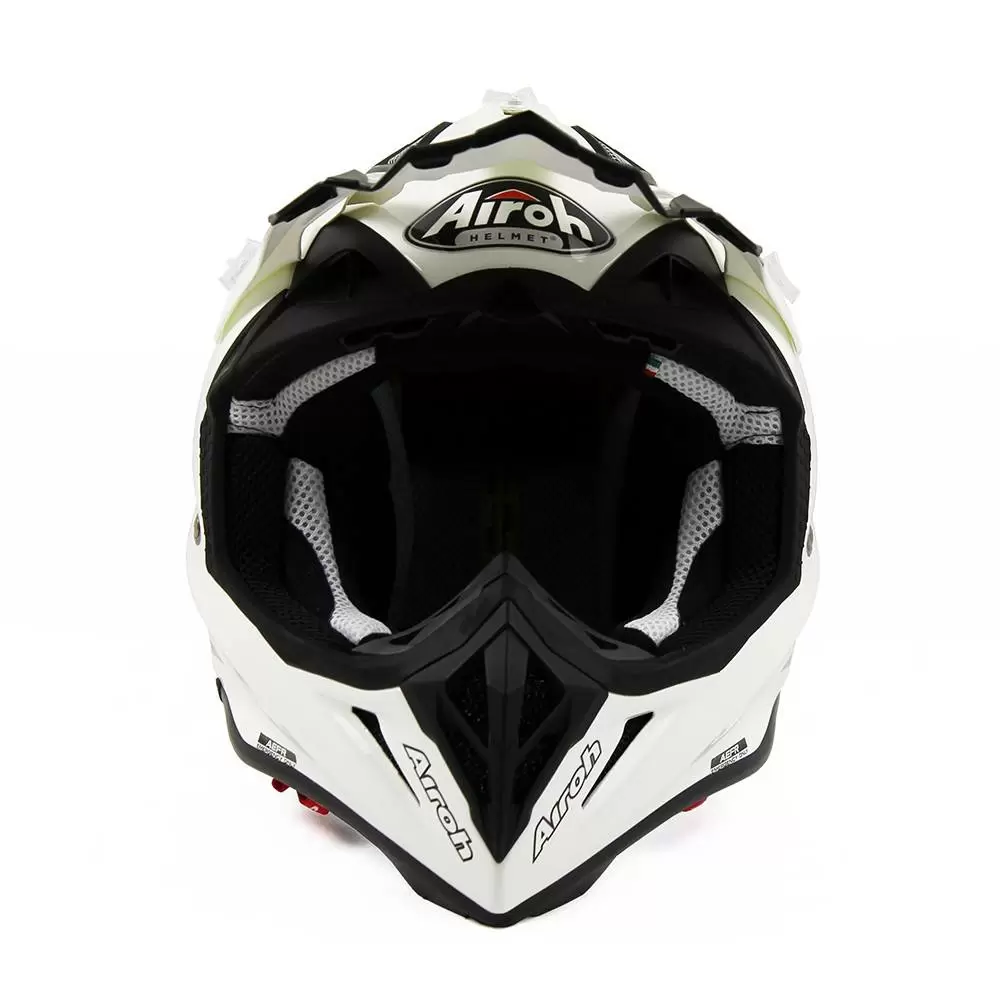 Airoh Aviator Ace - Gloss White 9 Airoh Aviator Ace - Gloss White - Image 9