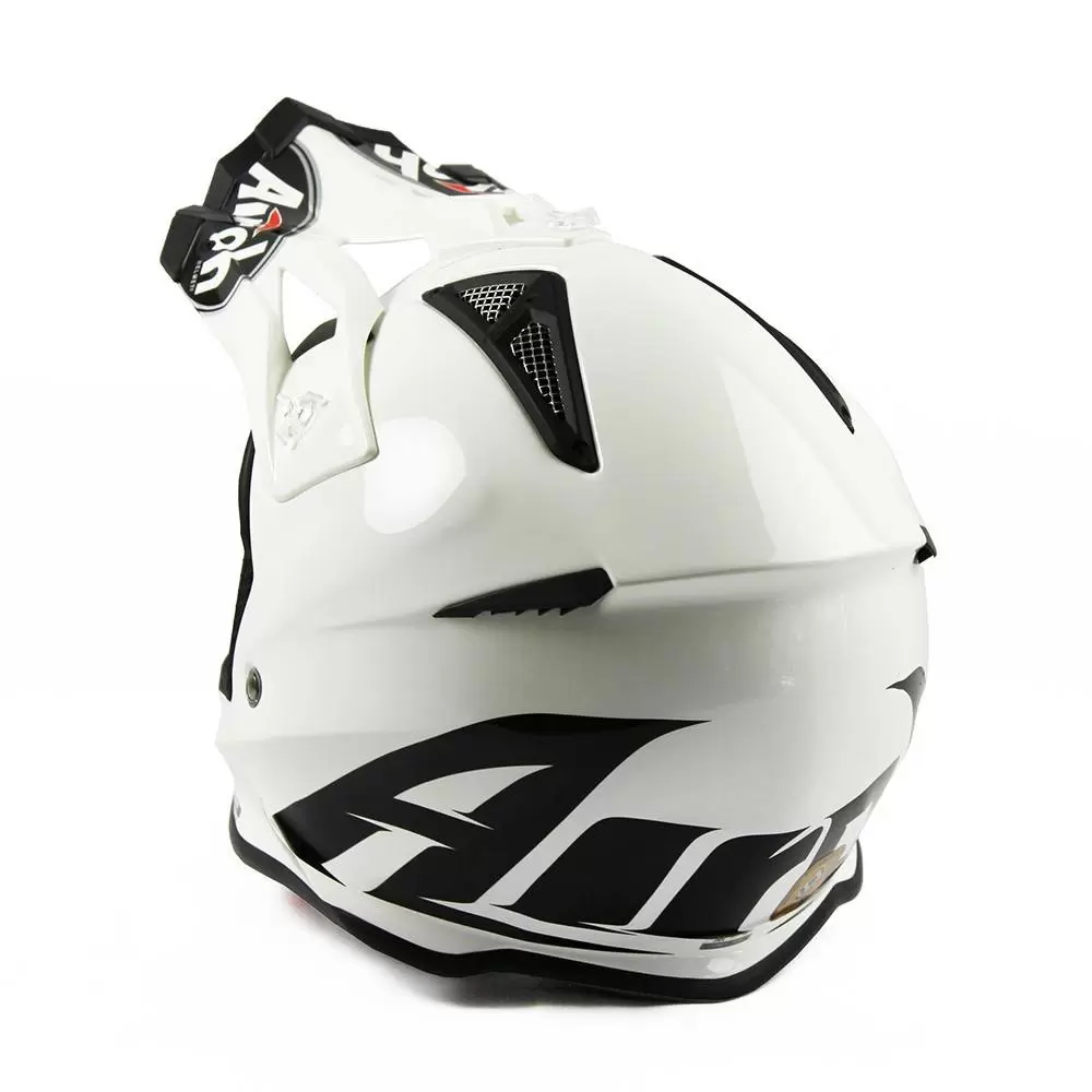 Airoh Aviator Ace - Gloss White 11 Airoh Aviator Ace - Gloss White - Image 11