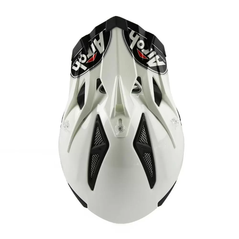 Airoh Aviator Ace - Gloss White 12 Airoh Aviator Ace - Gloss White - Image 12