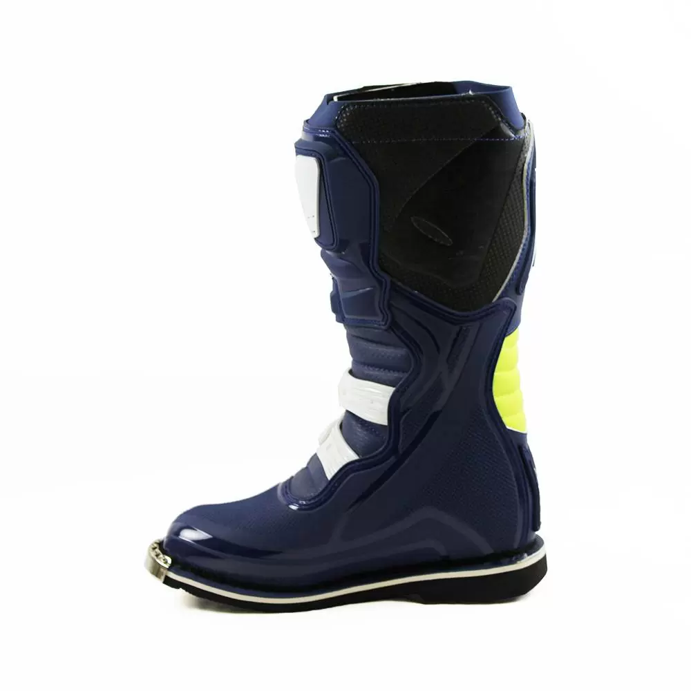 UFO Obsidian Motocross Boots - Blue Neon Yellow 6 UFO Obsidian Motocross Boots - Blue Neon Yellow - Image 6