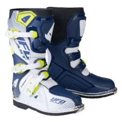 UFO Kids Typhoon Blue White Yellow Motocross Boots 15 UFO Kids Typhoon Blue White Yellow Motocross Boots -UFO Shop bo008cw 01 6