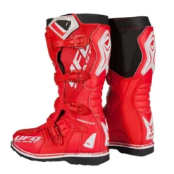 UFO Obsidian Red Motocross Boots -UFO Shop bo009b 02 jpg