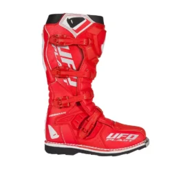 UFO Obsidian Red Motocross Boots -UFO Shop bo009b 06 jpg