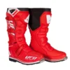 UFO Obsidian Red Motocross Boots