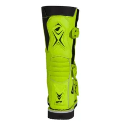 UFO Kids Typhoon Neon Yellow Motocross Boots -UFO Shop bo011 dflu 06 jpg