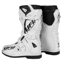 UFO Kids Typhoon White Motocross Boots -UFO Shop bo011w 02 jpg