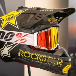 100% Armega Goggle Black Essential / Mirror Silver Lens -UFO Shop dean wilson goggle 100 3 jpg