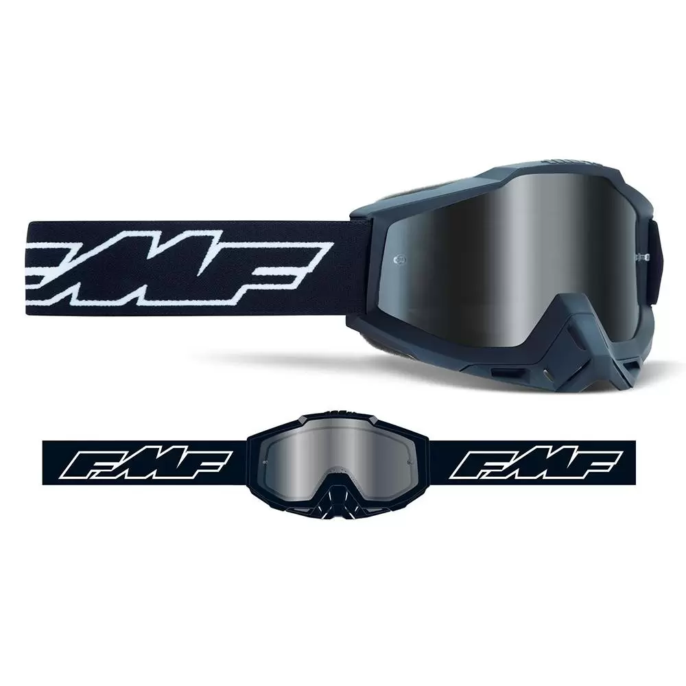 100% FMF Powerbomb Rocket Black Smoke Lens Sand Goggles 2 100% FMF Powerbomb Rocket Black Smoke Lens Sand Goggles - Image 2