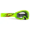 100% FMF Powercore Core Yellow Clear Lens Goggles