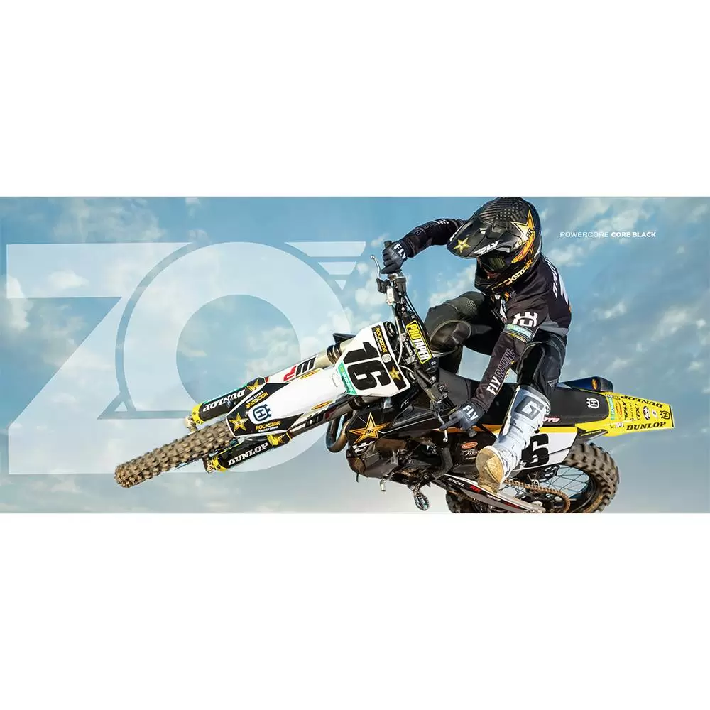 100% FMF Powercore Core Black Silver Mirror Lens Motocross Goggles 3 100% FMF Powercore Core Black Silver Mirror Lens Motocross Goggles - Image 3