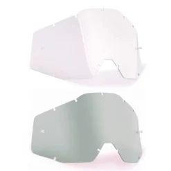 100% FMF Kids Powerbomb Powercore Anti-Fog Single Replacement Goggle Lens -UFO Shop f 51003 2 jpg