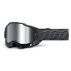 100% Accuri 2 Goggle Silo / Mirror Silver Flash Lens