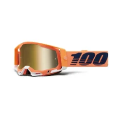 100% Racecraft 2 Goggle Coral / Mirror True Gold Lens -UFO Shop fa22 racecraft2 50010 00018 jpg