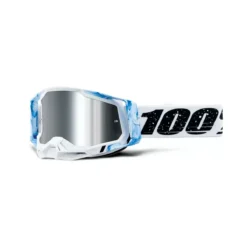 100% Racecraft 2 Goggle Mixos / Mirror Silver Flash Lens