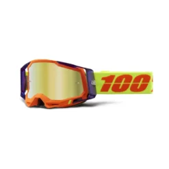 100% Racecraft 2 Goggle Panam / Mirror Gold Lens -UFO Shop fa22 racecraft2 50010 00021 jpg