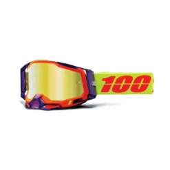 100% Racecraft 2 Goggle Panam / Mirror Gold Lens