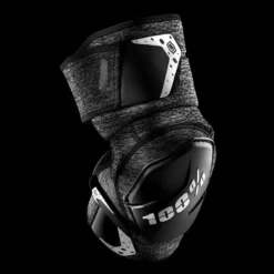 100% Fortis Grey Heather Black Knee Guard -UFO Shop fortis beauty jpg