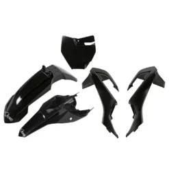 UFO Gas Gas MC 65 (21-23) Black Plastic Kit