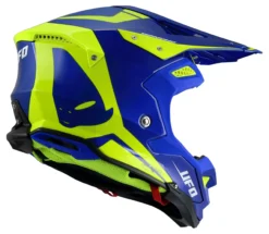 UFO Diamond Blue Neon Yellow Motocross Helmet 8 UFO Diamond Blue Neon Yellow Motocross Helmet -UFO Shop he044 back jpg scaled
