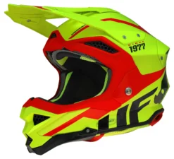 UFO Diamond Neon Yellow Red Motocross Helmet 8 UFO Diamond Neon Yellow Red Motocross Helmet -UFO Shop he045 18 jpg scaled