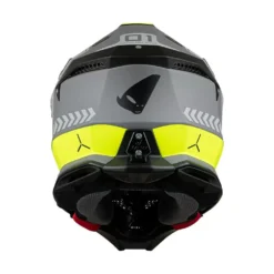 UFO Diamond Grey Yellow Matt Motocross Helmet -UFO Shop he055 04 jpg