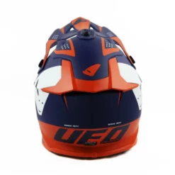 UFO Intrepid Motocross Helmet - Blue Orange -UFO Shop he145 04 2 jpg