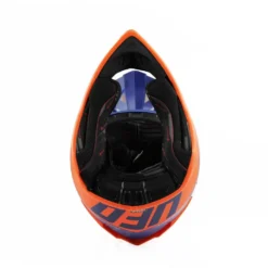 UFO Intrepid Motocross Helmet - Blue Orange -UFO Shop he145 07 2 jpg