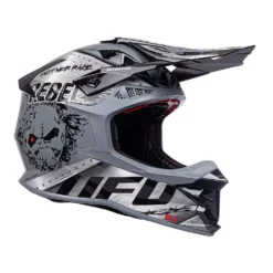 UFO Intrepid Motocross Helmet - Metal -UFO Shop he153 02 jpg